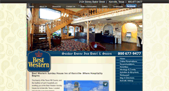 Desktop Screenshot of bestwesternkerrville.com